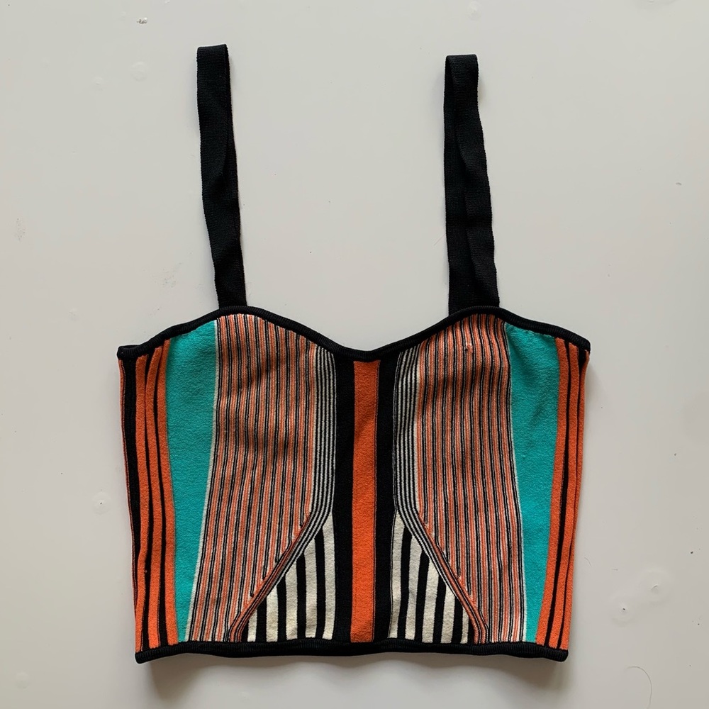 Ronny Kobo Knit Crop Top